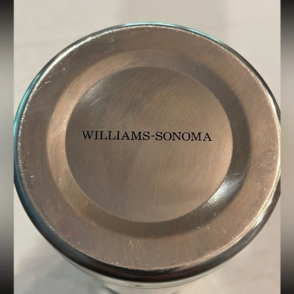 Williams Sonoma Red Plaid Insulated Stainless thermos.